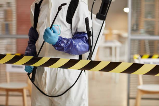 Professional Infectious Disease Decontamination technician working in Campbellsport, WI